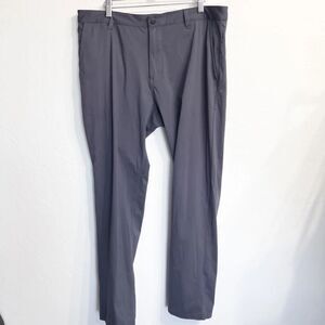 Rhone Commuter Pants Slacks Mens Size 36 Gray Polyester Stretch Work Office Trip